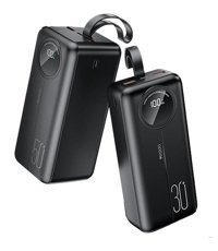 Peeq Yesido Yp43 40000 mAh Hızlı Şarj Dijital Göstergeli Type C - USB Powerbank Siyah