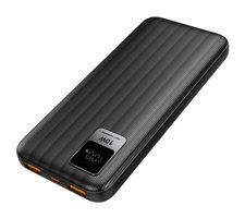 Dexim K51 10000 mAh Hızlı Şarj Mini USB Powerbank Siyah