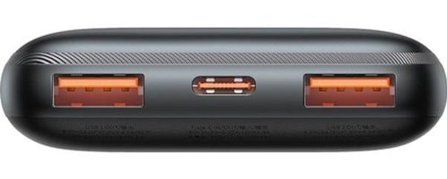Baseus Bipow Pro 10000 mAh Hızlı Şarj Type C Powerbank Siyah