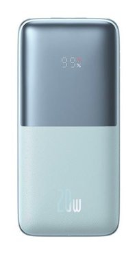 Baseus Bipow Pro Overseas 10000 mAh Hızlı Şarj Type C Powerbank Mavi