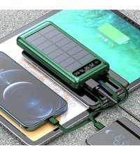 Axya 30000 mAh Hızlı Şarj Işıklı Micro USB Powerbank Siyah