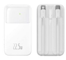 Baseus Comet Series 20000 mAh Hızlı Şarj Type C Powerbank Beyaz