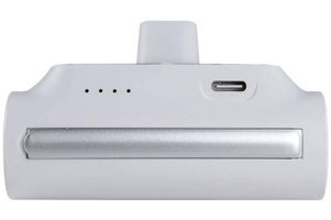 Benks Pb17 5000 mAh Hızlı Şarj Lightning - Type C Powerbank Beyaz