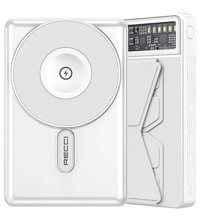Recci Rpb-W19 10000 mAh Mıknatıslı Type C Powerbank Beyaz