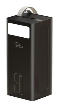 Peeq J10 50000 mAh Hızlı Şarj Micro Type C - USB Powerbank Siyah