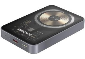 Philips Dlp9779Tb 10000 mAh Hızlı Şarj Mıknatıslı Type C - USB Powerbank Siyah