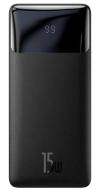 Baseus Bipow Ppdml-K01 30000 mAh Hızlı Şarj Type C Powerbank Siyah