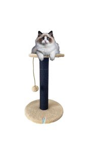Nursoft Oturaklı Oyuncaklı 42 cm Kedi Tırmalama Tahtası