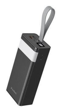 Soultech Bt353S Lesserbear 30000 mAh Hızlı Şarj Micro Type C - USB Powerbank Siyah