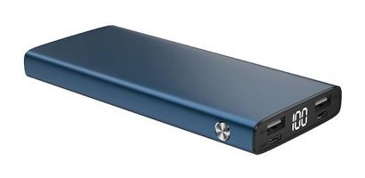 Xipin Px701 10000 mAh Hızlı Şarj Micro Lightning - Type C - USB Powerbank Mavi