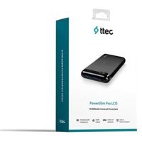 Ttec Powerslim Duo 2Bb185S 10000 mAh Hızlı Şarj Micro Lightning - Type C - USB Powerbank Siyah