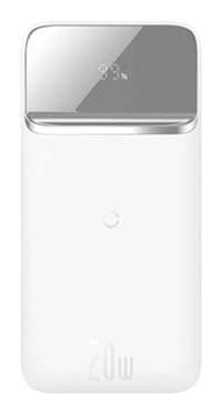 Baseus Ppmt-02 Mgsafe 10000 mAh Hızlı Şarj Type C Kablosuz Powerbank Beyaz