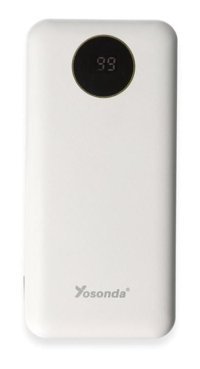 Yosonda 30000 mAh Hızlı Şarj Type C Powerbank Beyaz