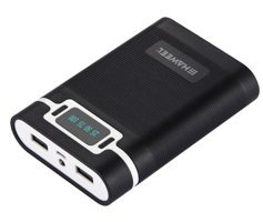 Haweel Diy 4X18650 10000 mAh Dijital Göstergeli Micro USB Powerbank Beyaz