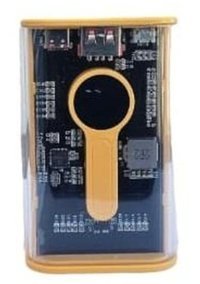 Başkenttekno 10000 mAh Hızlı Şarj Micro Type C - USB Powerbank Sarı