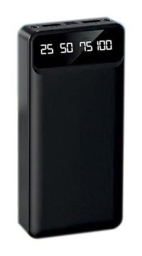 İthink 30000 mAh Micro Type C - USB Powerbank Siyah