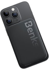 Benks Mp10 6000 mAh Hızlı Şarj Mıknatıslı Type C Powerbank Siyah