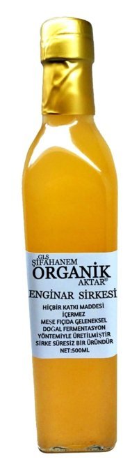 Glş Şifahanem Organik Aktar Enginar Sirke 500 ml