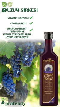 Buhara Doğal Üzüm Sirke 500 ml