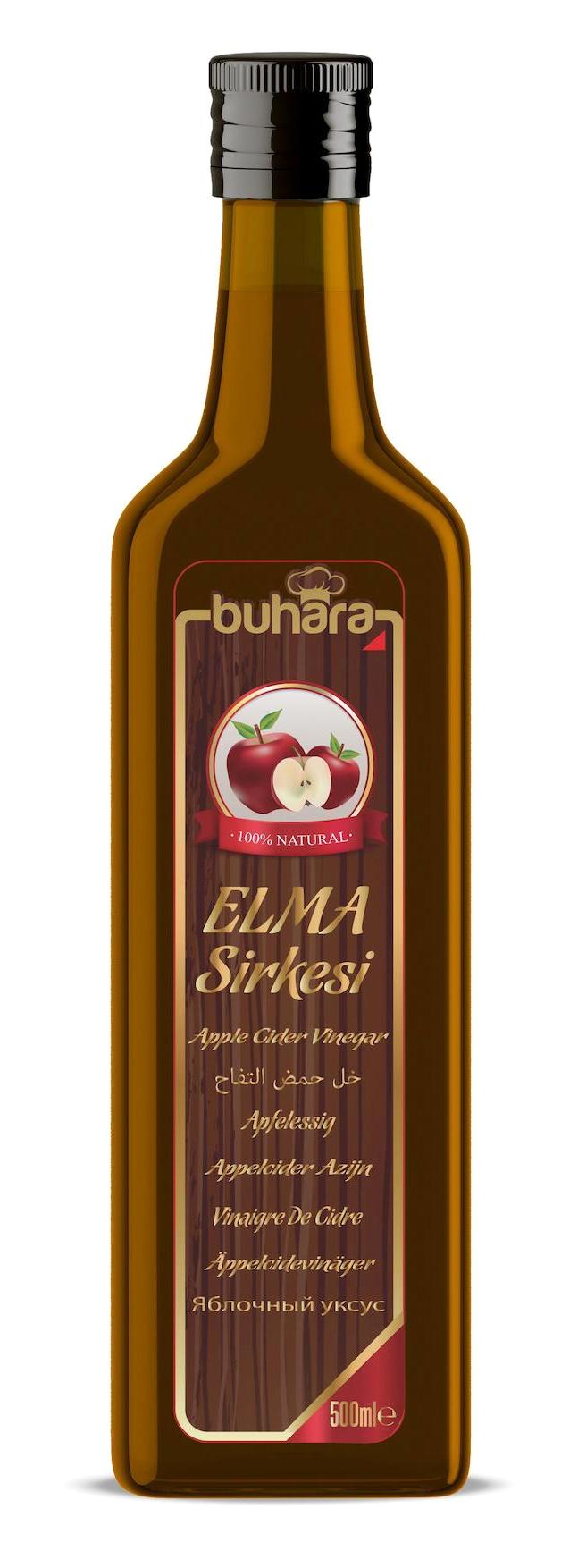 Buhara Doğal Elma Sirke 500 ml
