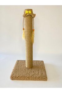 Bebirli Pet Oyuncaklı Kedi Tırmalama Direği