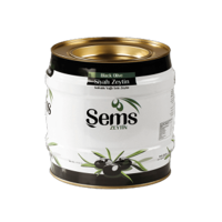 Şems Sele Siyah Zeytin Teneke 2 kg