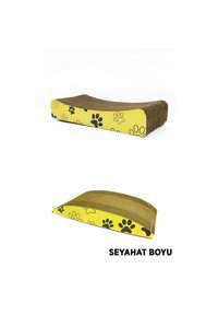 Artikel Ondüle Oturaklı 42 cm Kedi Tırmalama Rampası