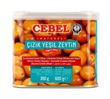 Cebel Çizik Yeşil Zeytin Teneke 350 gr