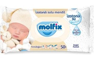 Molfix Yenidoğan 50 Yaprak 18'li Islak Mendil