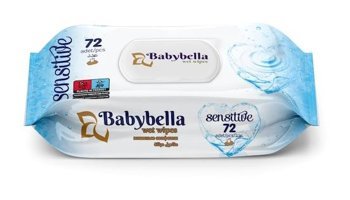 Babybella Ocean Yenidoğan 72 Yaprak 12'li Islak Mendil