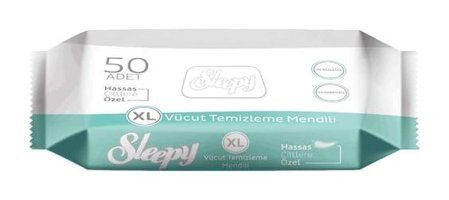 Sleepy Sensitive 50 Yaprak Islak Mendil