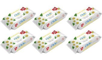 Elde Premium Papatya Kokulu 100 Yaprak 6'lı Islak Mendil