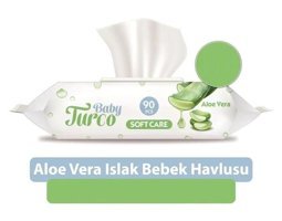 Baby Turco Aloe Veralı 90 Yaprak Islak Mendil