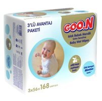 Goon Sensitive Zeytinyağlı 56 Yaprak 3'lü Islak Mendil