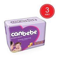 Canbebe Kremsi Dokunuş 56 Yaprak 3'lü Islak Mendil