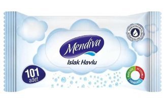 Mendiva 101 Yaprak Islak Mendil