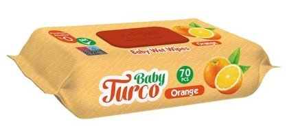 Baby Turco Portakal 70 Yaprak Islak Mendil