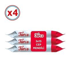 Baby Turco 15 Yaprak 12'li Islak Mendil