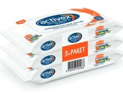 Activex Antibakteriyel 45 Yaprak Islak Mendil