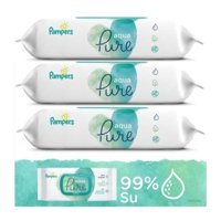 Prima Pampers Aqua Pure Yenidoğan 48 Yaprak 3'lü Islak Mendil