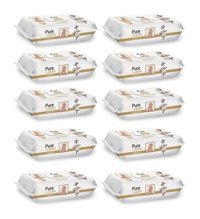 Pure Baby Wipes Organik 90 Yaprak 10'lu Islak Mendil
