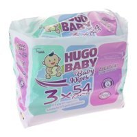 Hugo Baby Yenidoğan 54 Yaprak 3'lü Islak Mendil