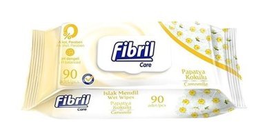 Fibril Papatya Kokulu 90 Yaprak 3'lü Islak Mendil