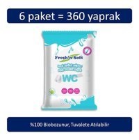 Fresh'n Soft 60 Yaprak 6'lı Islak Mendil