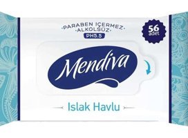 Mendiva 56 Yaprak Islak Mendil