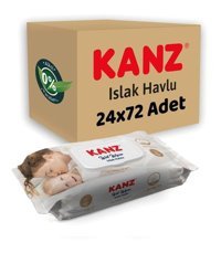 Kanz Antibakteriyel 72 Yaprak 24'lü Islak Mendil
