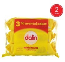 Dalin Klasik Yenidoğan Zeytinyağlı 56 Yaprak 6'lı Islak Mendil