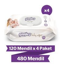 Gi?ggles Baby Wipes 120 Yaprak 4'lü Islak Mendil