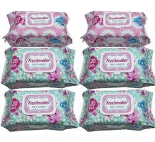 Freshmaker Vintage 120 Yaprak 6'lı Islak Mendil