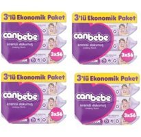 Canbebe 56 Yaprak 12'li Islak Mendil